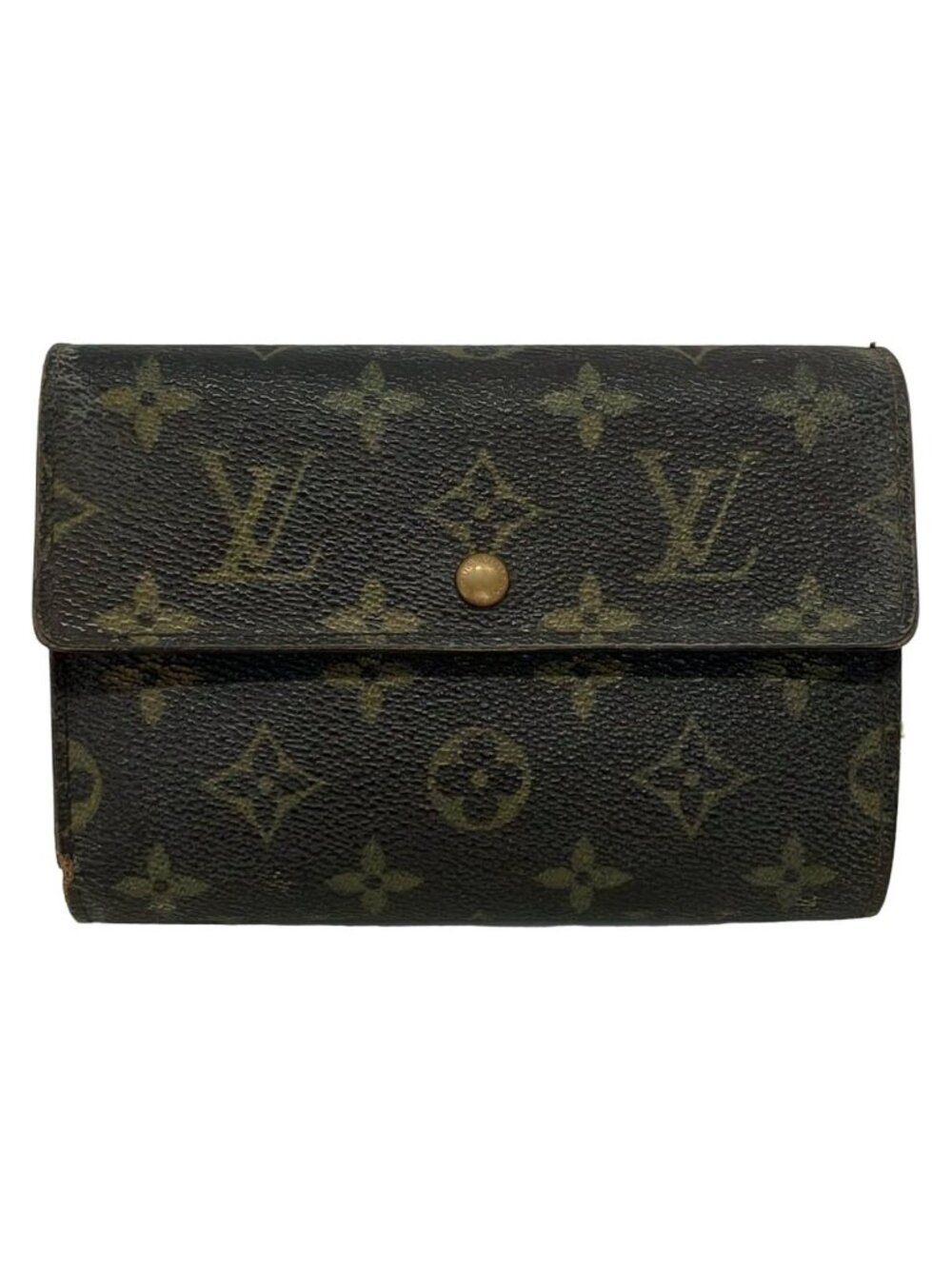 Louis Vuitton Trifold Wallet Monogram Porte Tresor Etui Papiers